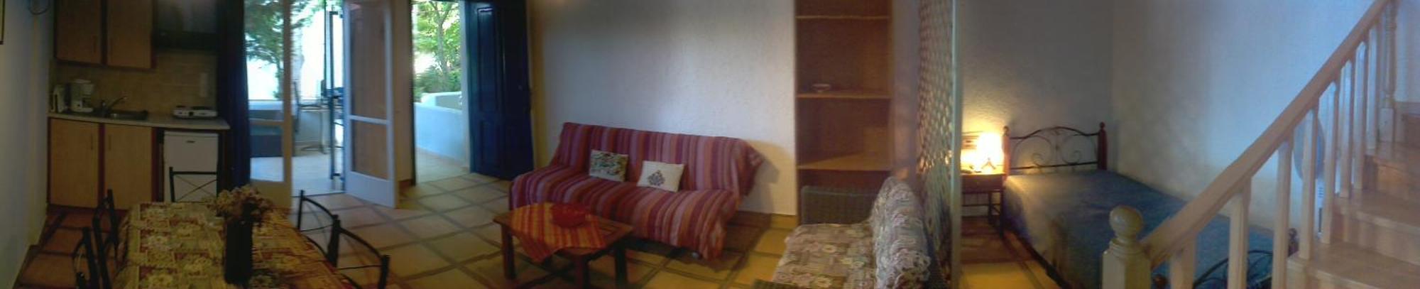 9 Musses Hotel Apartments Skala Mistegnon Værelse billede