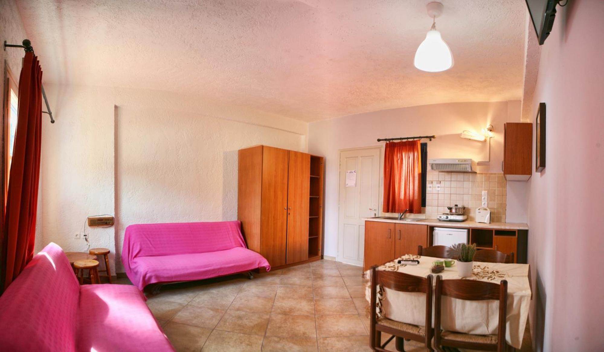 9 Musses Hotel Apartments Skala Mistegnon Værelse billede