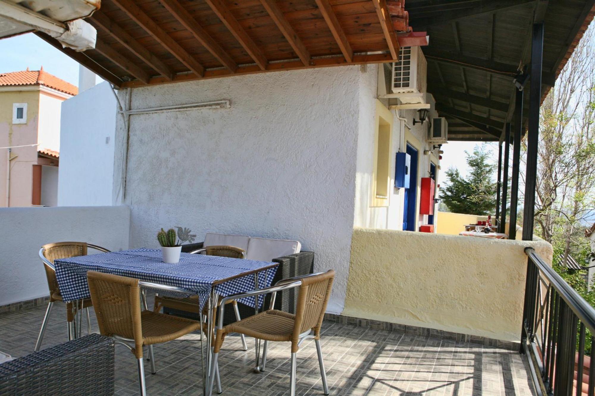 9 Musses Hotel Apartments Skala Mistegnon Værelse billede