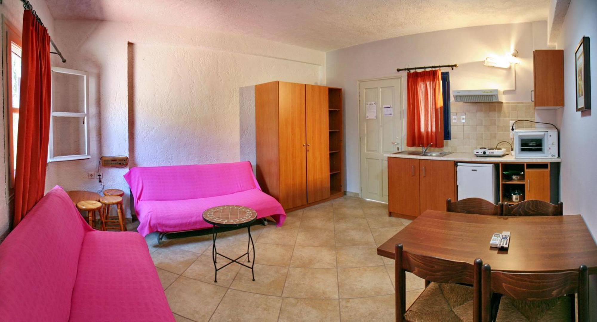 9 Musses Hotel Apartments Skala Mistegnon Værelse billede